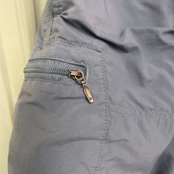 Columbia Size 6 Blue Baggies Shorts Hiking Lightweight Womens Medium L Gorpcore - Picture 3 of 5